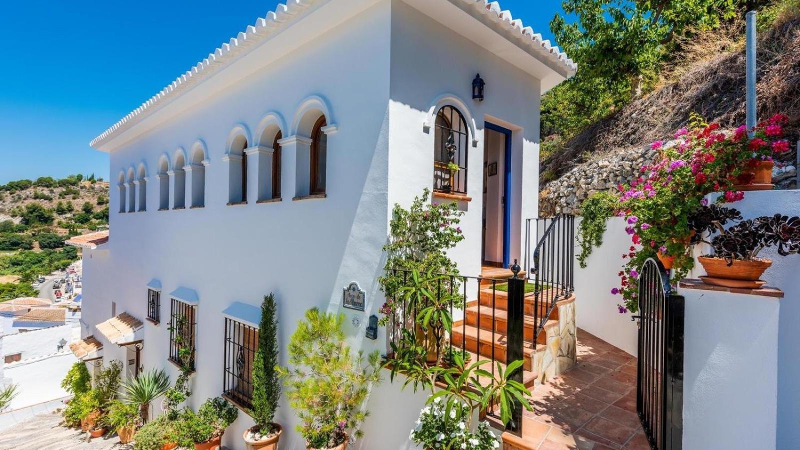 Casa Arcos De Almona Frigiliana By Ruralidays Exterior foto